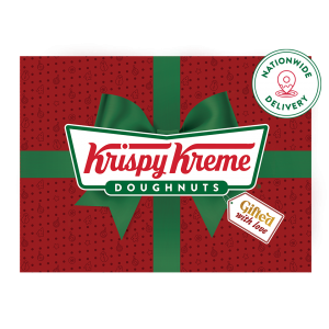 Krispy Kreme doughnut box