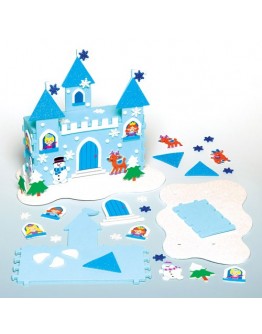 Snow Princess Foam Castle Kit