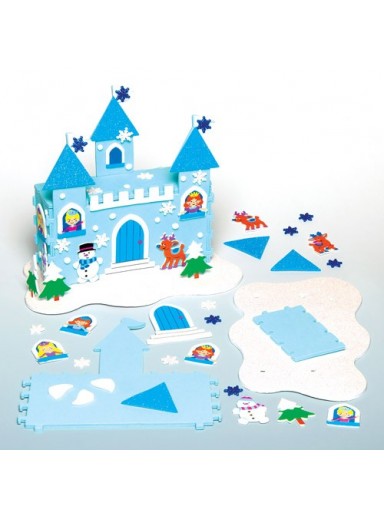 Snow Princess Foam Castle Kit