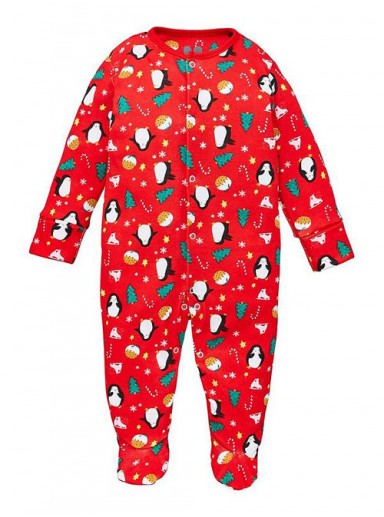 Baby Christmas All In One Sleepsuit