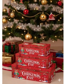 Christmas Eve Boxes (Pack of 3)