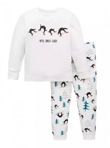 Girls Playful Penguin Pyjamas