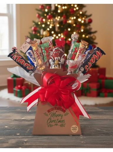 Christmas Mars Chocolate Bouquet