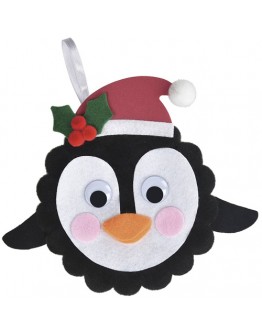 Penguin Pom Pom Decoration Kit