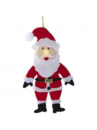 Santa LED Light Decoration Kit 